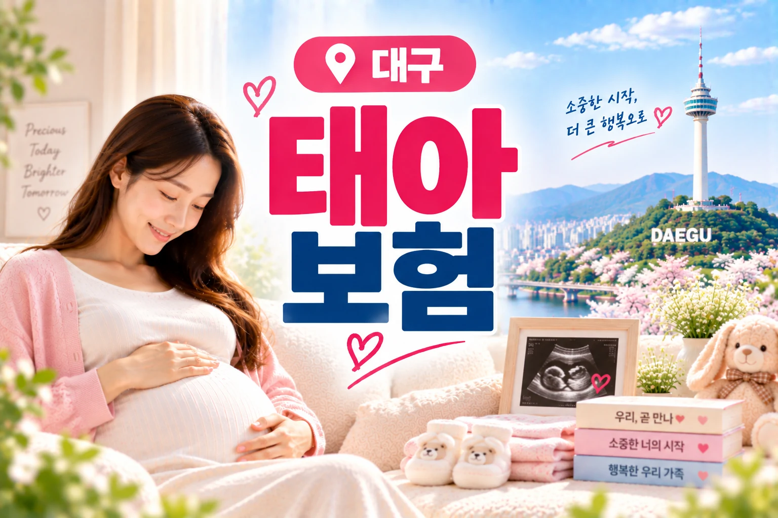 대구 산모특약과 태아특약을 비교하는 장면 - 대구 태아보험 보장기간